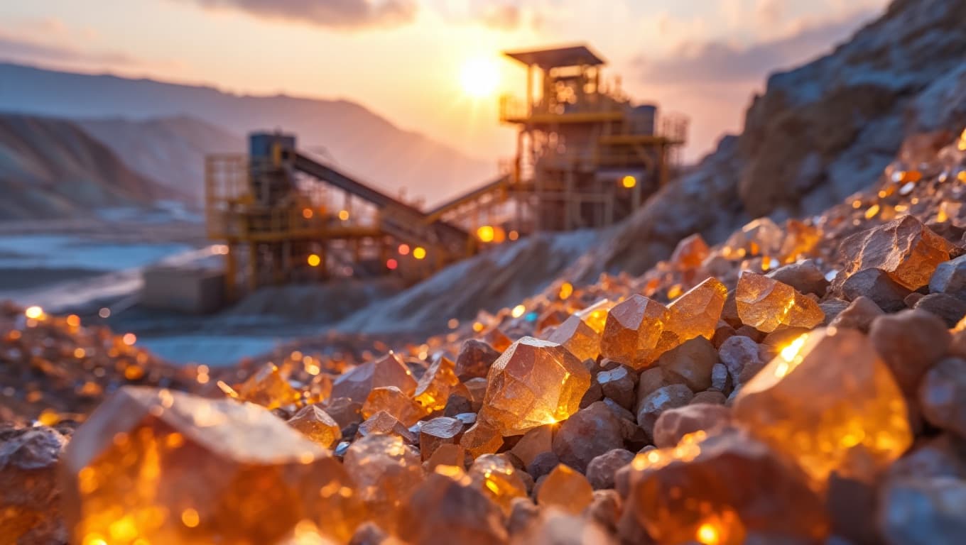 Filiz emalı müəssisəsində mineral resurslar
